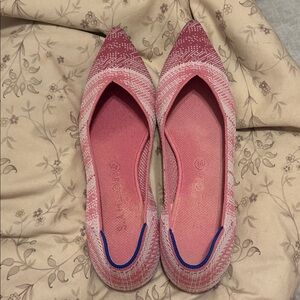 Rothy’s The Point in Pink Plaid